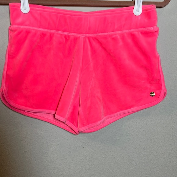 Lilly Pulitzer Pants - Lilly Pulitzer Pink Velour Shorts XS